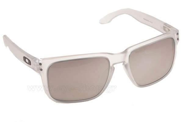 Occhiali Oakley Holbrook 9102 A2 Chrome Iridium