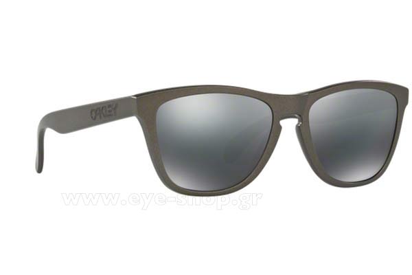 Occhiali Oakley Frogskins 9013 87 Lead Metal Collection