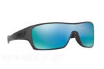 Occhiali da Sole Sport Oakley Turbine-Rotor-9307 09 Steel Deep H2O Polarized size 0