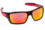 Occhiali da Sole Sport Oakley Turbine-9263 39 Ruby Idirium FERRARI size 63