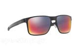 Occhiali da Sole Uomo Oakley Holbrook-Metal-4123 02 Matte Black Red Iridium size 55