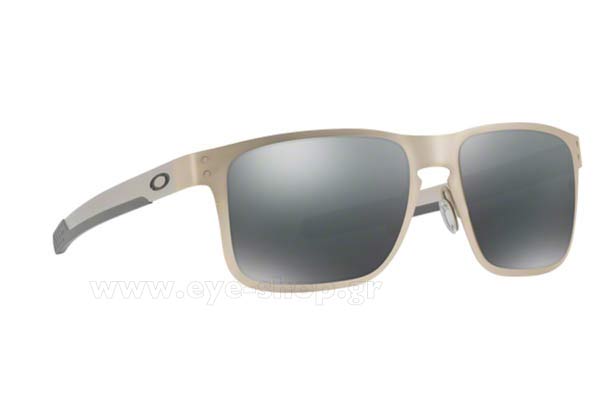 Occhiali Oakley Holbrook Metal 4123 03 Satin Chrome blk Irid