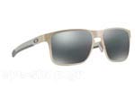 Occhiali da Sole Uomo Oakley Holbrook-Metal-4123 03 Satin Chrome blk Irid size 55