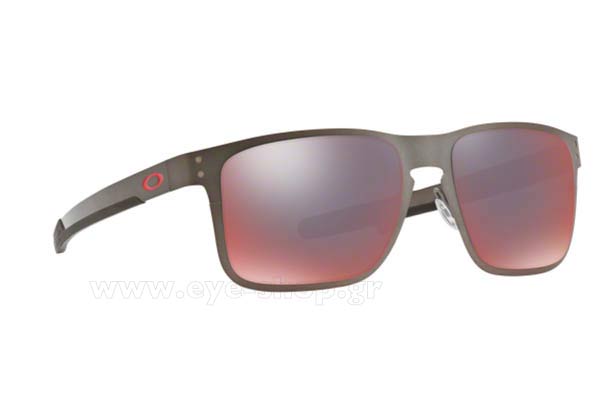 Occhiali Oakley Holbrook Metal 4123 05 Matte Gunmetal Torch Irid Polarized