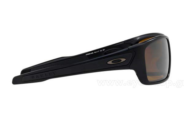 Oakley modello Turbine 9263 di colore 40 Mt Black prizm tungsten polarized