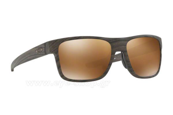 Occhiali Oakley CROSSRANGE 9361 07 Woodgrain prizm tungsten polarized