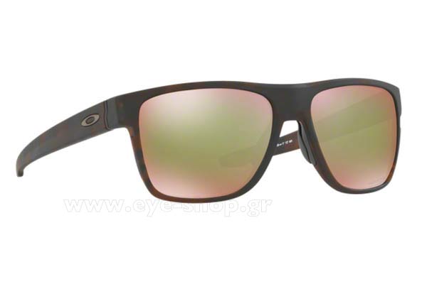 Occhiali Oakley CROSSRANGE XL 9360 10 MATTE ROOTBEER prizm shallow h2o polarized TORTOISE