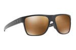 Occhiali da Sole Uomo Oakley CROSSRANGE-XL-9360 06 MATTE BLACK prizm tungsten polarized size 58