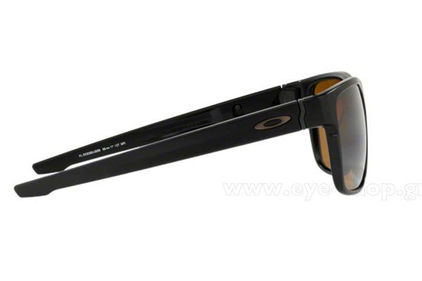 Oakley modello CROSSRANGE XL 9360 di colore 06 MATTE BLACK prizm tungsten polarized