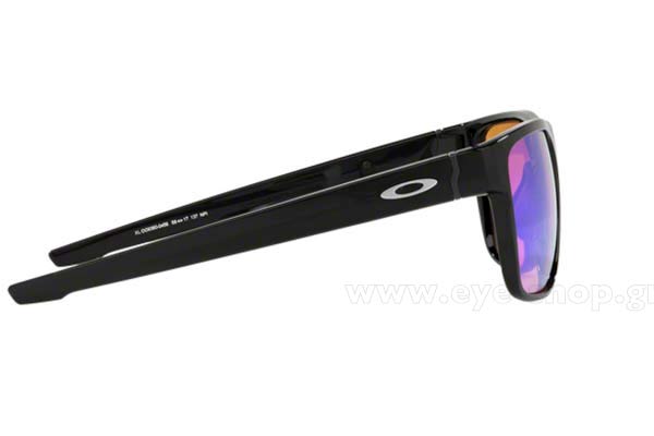 Oakley modello CROSSRANGE XL 9360 di colore 04 black prizm golf