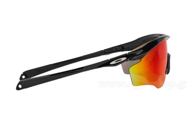 Oakley modello M2Frame XL 9343 di colore 10 POLISHED BLACK prizm cricket