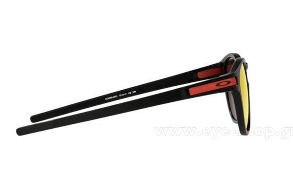 Oakley modello 9265 LATCH di colore 29 Mt Blacl Prizm Ruby iridium