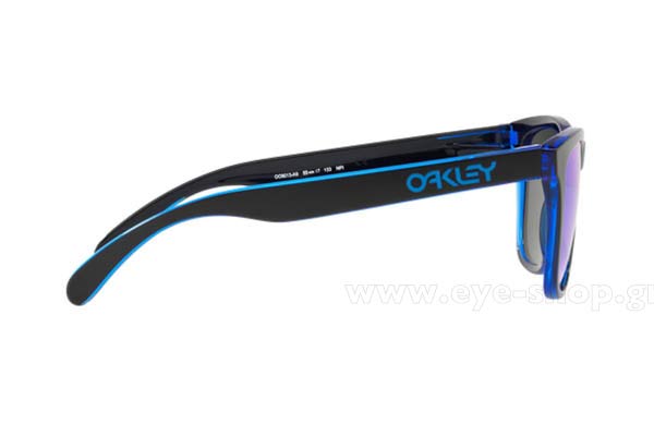 Oakley modello Frogskins 9013 di colore A9 Eclipse Blue Sapphire Iridium