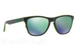 Occhiali da Sole Uomo Oakley Frogskins-9013 A8 Eclipse green Jade iridium size 55