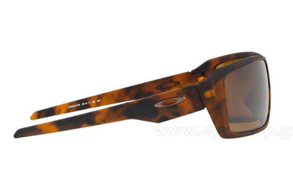Oakley modello Double Edge 9380 di colore 07 Mt Tort Prizm Tungsten Polarized