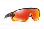 Occhiali da Sole Sport Oakley JAWBREAKER-9290 30 Purple Pop Fade Prizm ruby size 31