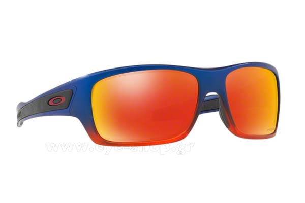 Occhiali Oakley Turbine 9263 44 Orange Pop Fade prizm ruby
