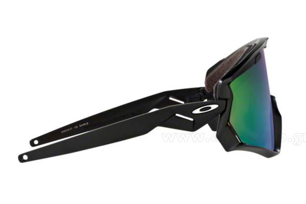 Oakley modello WIND JACKET 2.0 9418 di colore 01 prizm snow jade