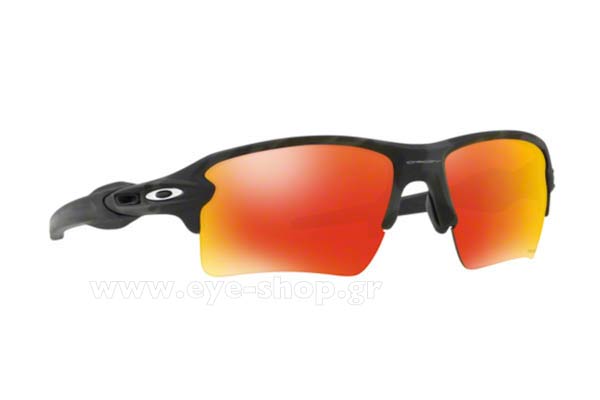 Occhiali da sole Oakley 9188 FLAK 2.0 XL 86 Blk Camo Prizm ruby