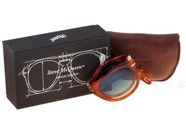Persol modello 0714SM STEVE MCQUEEN di colore 96/S3 Glass Polarized