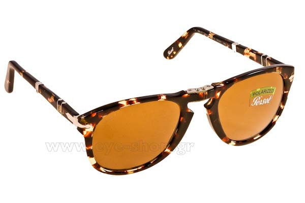 Occhiali Persol 0714 Folding 985/57 Polarized Tabacco Virginia