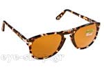 Occhiali da Sole Uomo Persol 0714-Folding 985/57 Polarized Tabacco Virginia size 54