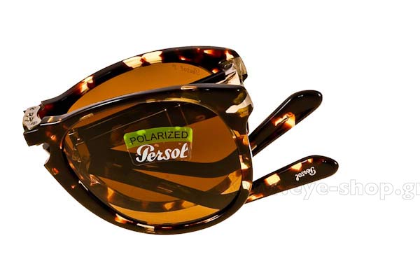 Persol modello 0714 Folding di colore 985/57 Polarized Tabacco Virginia