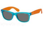 Occhiali da Sole Bambino Polaroid P0115 89T (Y2) BLUE ORNG (GREY PZ) size 46