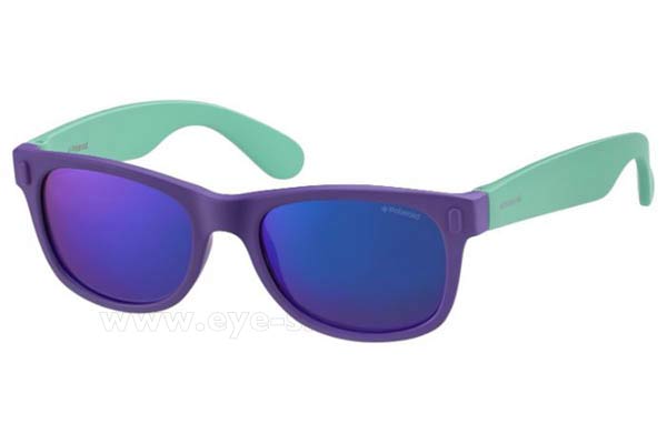 Occhiali Polaroid P0115 RHD  (MF)	PRPL TURQ (VIOLET SP PZ)