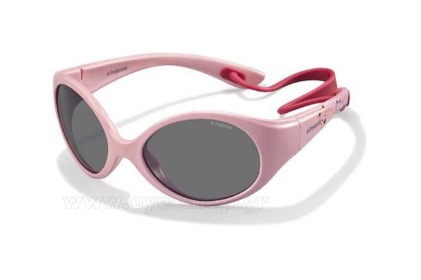 Occhiali Polaroid PLD 8010 S NM9 (Y2) IVORYPINK (GREY PZ)