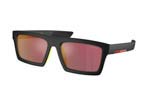 Occhiali da Sole Uomo Prada Linea Rossa 02ZSU 1BO10A size 58