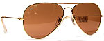 Occhiali da Sole Unisex Rayban 3025-Aviator 001/4I size 58