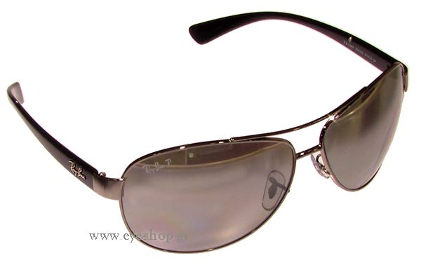 Occhiali Rayban 3386 004/82 Polarised Silver Mirror