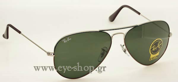 Occhiali Rayban 3025 Aviator 075