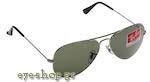 Occhiali da Sole Uomo Rayban 3025-Aviator 003/58 size 58