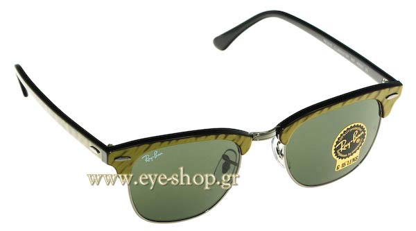 occhiali-da-sole Rayban 3016 Clubmaster 983