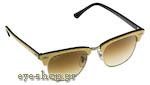 Occhiali da Sole Unisex Rayban 3016-Clubmaster 989/51 size 49