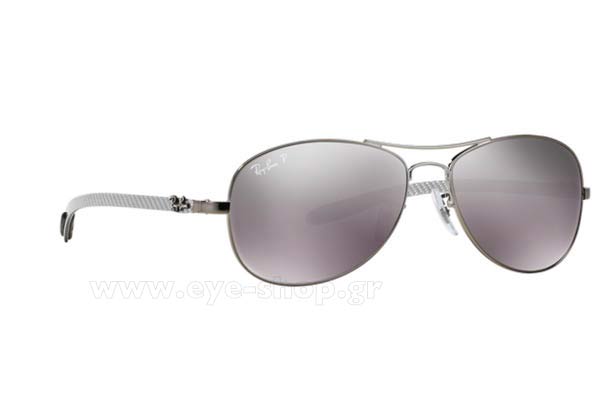 occhiali-da-sole Rayban 8301 004/N8 carbon Fibre polarized