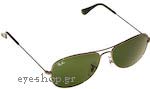 Occhiali da Sole Unisex Rayban 3362-Cockpit 004 size 56
