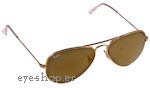 Occhiali da Sole Unisex Rayban 3025-Aviator W3274 size 55