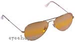Occhiali da Sole Unisex Rayban 3025-Aviator 001/4F size 58