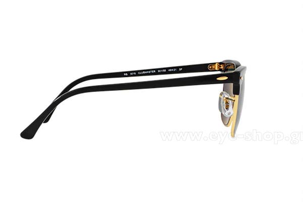 Rayban modello 3016 Clubmaster di colore 901/58 Polarized