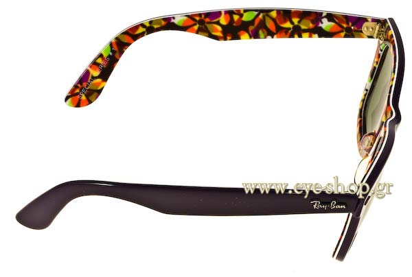 Rayban modello 2140 Wayfarer di colore 1020 Floral Rare Prints Series1
