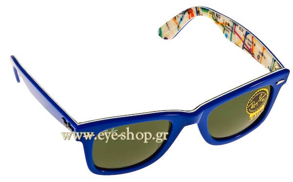 Occhiali Rayban 2140 Wayfarer 1030 Subway Rare Prints Series2
