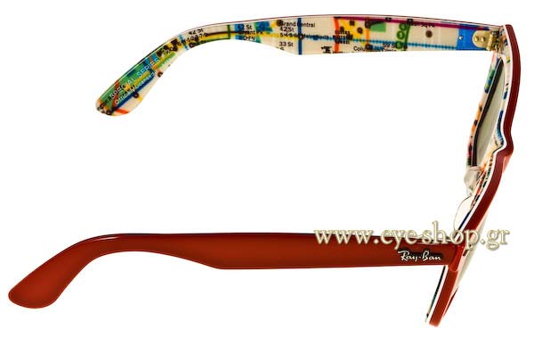 Rayban model 2140 Wayfarer and color 1031 Καταργήθηκε Subway Rare Prints Series2