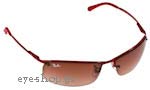 Occhiali da Sole Unisex Rayban 3183 031/13 size 63