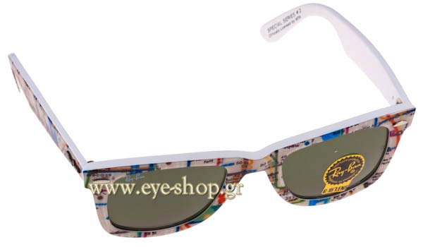 Occhiali Rayban 2140 Wayfarer 1033 Καταργήθηκε Subway Rare Prints Series2