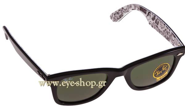 Occhiali Rayban 2140 Wayfarer 1046 Comics Rare Prints Series