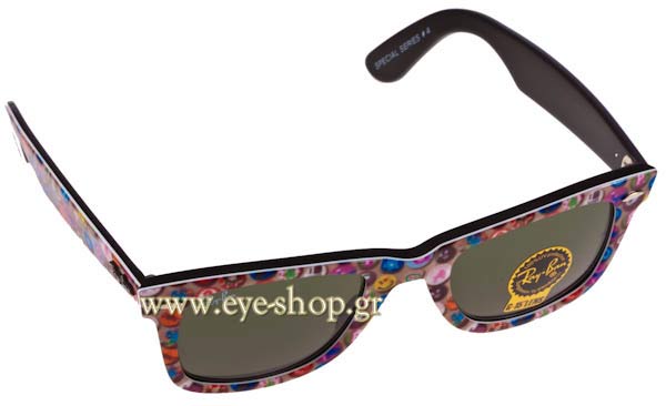 Occhiali Rayban 2140 Wayfarer ΚΑΤΑΡΓΗΘΗΚΕ - Discontinued 1049 Rare Prints Button Pins