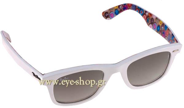 Occhiali Rayban 2140 Wayfarer 1050/32 Button Pins Rare Prints Series 4
